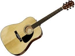 Fender CD-60 Dreadnought V3 Acoustic Guitar, with 2-Year Warranty, Natural, with Case