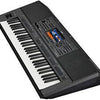 Yamaha PSR-SX600 Arranger Digital Workstation keyboard With Blueberry Case