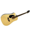 Pluto HW41C-201 Left Handed Acoustic Guitar Natural