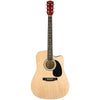 Fender SA Series 150C 6 String Cutaway Acoustic Guitar with Gig-Bag, Polishing Cloth, Strap, Picks & E-Book - Natural